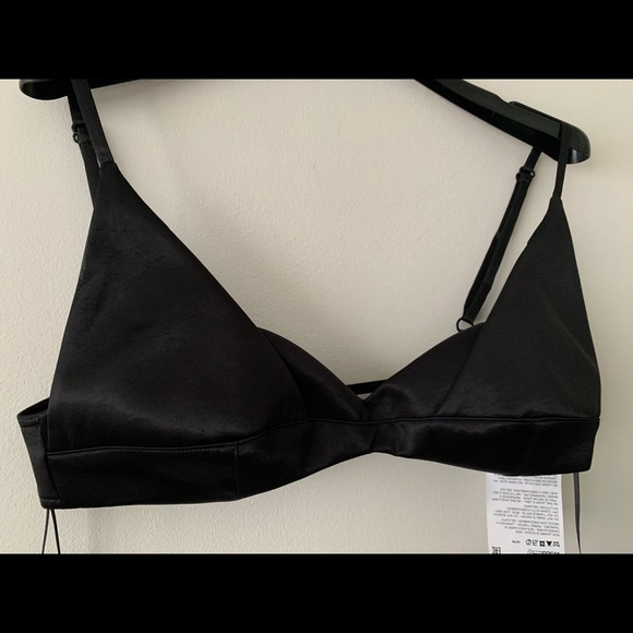 Jil Sander Nikita Satin Bra Top Sz 34 - Picture 13 of 15